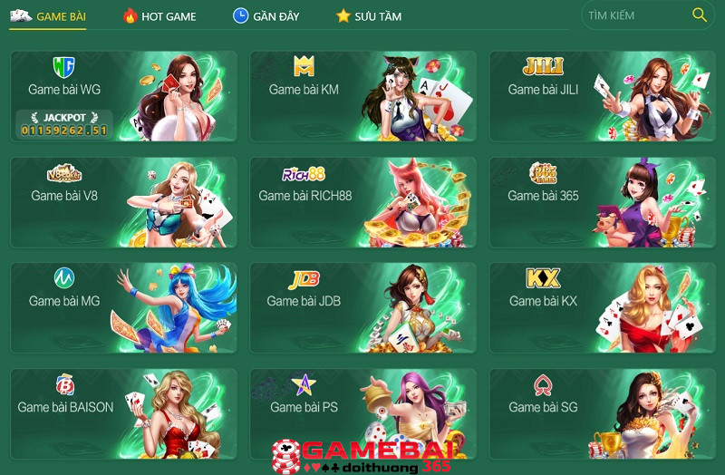 Mỗi thể loại đều có nhiều sảnh chơi game cược NN88