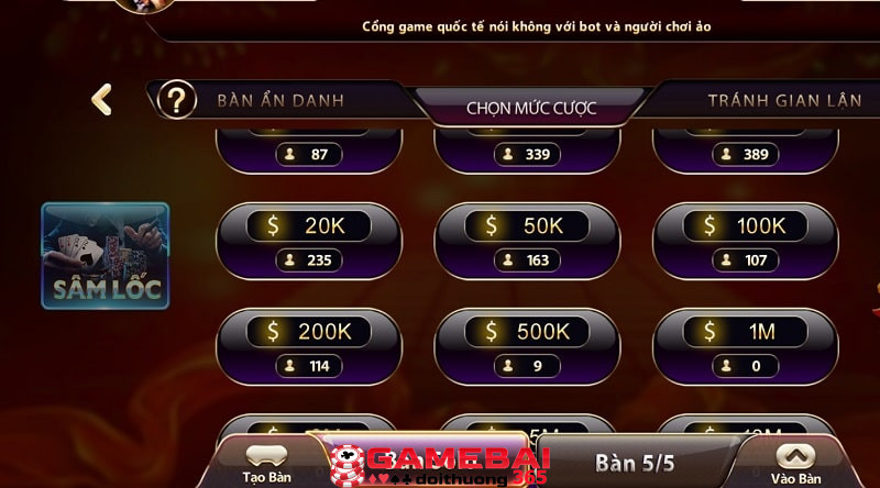 Giới thiệu tựa game Sâm Lốc tại Man Club/ May Club/ Zowin siêu hot trên thị trường