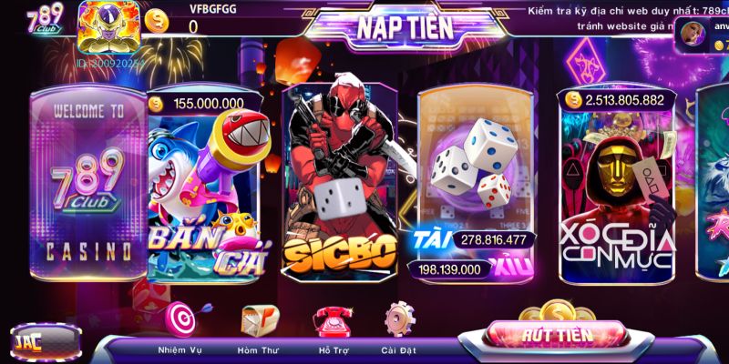 Nên chơi tài xỉu tại cổng game nào - Sunwin hay 789 Club?